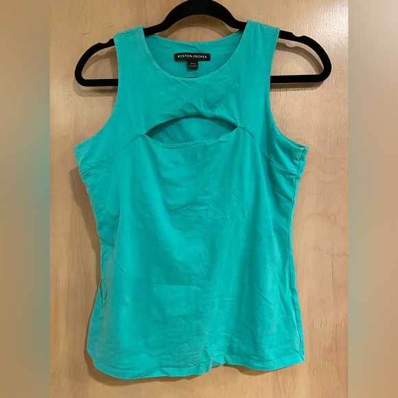 Blue Boston Proper blouse size medium - Picture 1 of 3